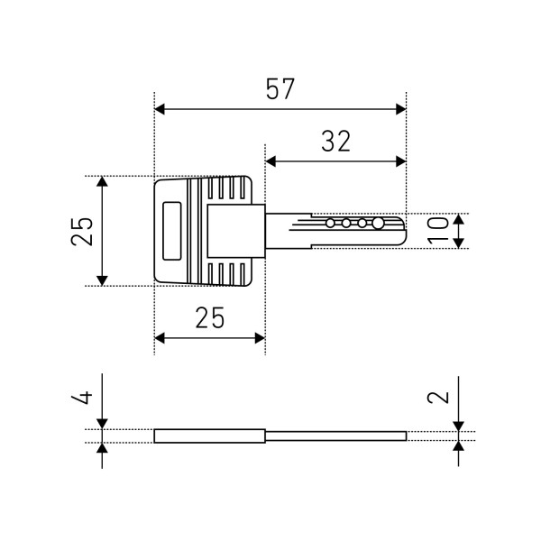 АЛЛЮР ВС-Т 15 (1000 мм) в стальной оплетке Замок велосипедный тросовый (12,6)