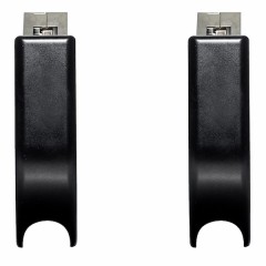 DOORLOCK DL PD900FR/L верхняя и нижняя защелки системы антипанка, цвет черный