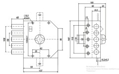 Сенат ЗНП 1-2  5кл б/о [Ит] помповый 147 Замок накладной тяж (4)