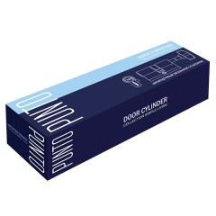 Цилиндровый механизм (Z407/80) Z4007Tang80(45+10+25) со штоком CP хром