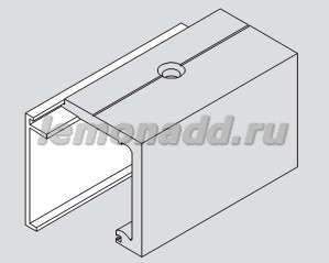 Agile 150 декоративный профиль для направляющего трека (крышка)