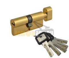 Цилиндровый механизм симметричный ЛПУВ (личина перфорированная усиленная ключ-вертушка)