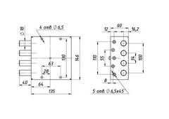 Сенат ЗН 4-ГС 2-3кл б/о 009 Замок гаражный тяж (6)