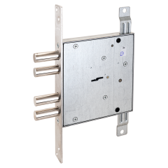 Балашиха ЗВ8 141.1.0 (ЗВСП-2Т) б/о 4ригеля d16 Замок врезной тяж (5)