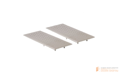 dormakaba Торцевые крышки привода 2шт 100мм без обработки