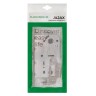 Защелка врезная PLASTLP96WC-50/IND SN мат.никель (кратно коробке 30 шт)