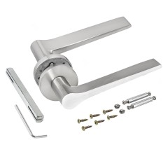 АЛЛЮР АРТ &quot;АЛЛЕГРА&quot; SN (9480) мат.никель Комплект ручек (20)