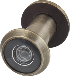 Глазок дверной противопожарный, оптика стекло DV-PRO 1/60-35/BR/HD (DVG1/HD) AB бронза