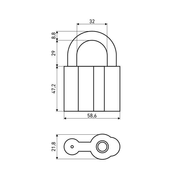 АЛЛЮР ВС1Ч-460 d9мм 5кл. Замок навесной (48,6!!!)