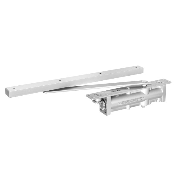 Доводчик дверной скрытой установки DCH2-06 Hold Open (25-120 кг) AL до 120 кг (алюминий)