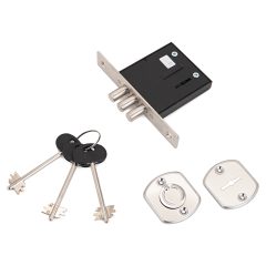 Балашиха ЗВ8 852.0.0 5 кл. трехриг. б/о Замок врезной б/руч (20)