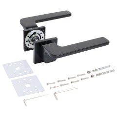 АЛЛЮР АРТ &quot;МАРК&quot; BL (89150) матовый черный Комплект ручек (20)