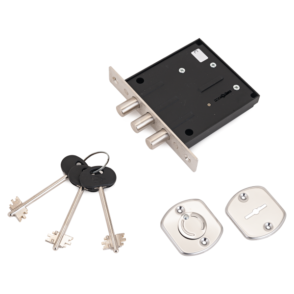 Балашиха ЗВ8 842.0.0  3 кл. трехриг. б/о  Замок врезной б/руч (20)