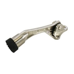 Фиксатор дверной АЛЛЮР КН-130 SN мат.никель "козья ножка" БЛИСТЕР (120,30)