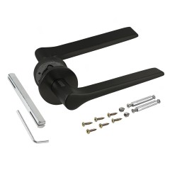 АЛЛЮР АРТ &quot;АЛЛЕГРА&quot; BL (94150) матовый черный Комплект ручек (20)