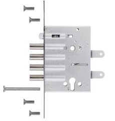 Крит ЗВ-7РК-005-Хп б/о, без ЦМ, м/о 85мм арт.00014 Замок врезной тяж.(10,8)