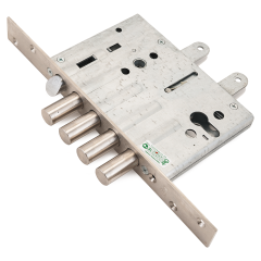 Крит ЗВ-7РК-005-Хп б/о, без ЦМ, м/о 85мм арт.00014 Замок врезной тяж.(10,8)