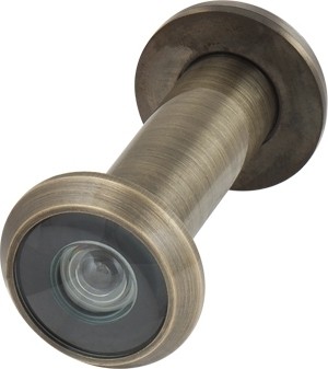 Глазок дверной противопожарный, оптика стекло DV-PRO 3/100-60/BR/HD (DVG3/HD) AB бронза