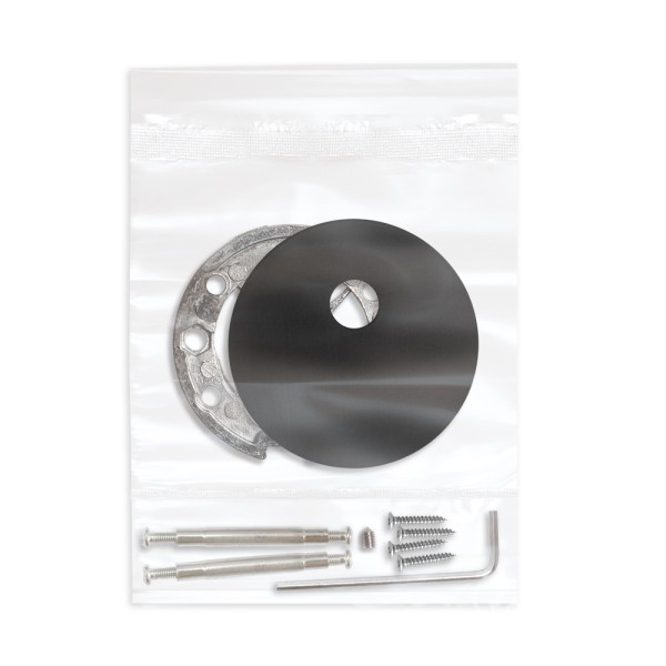 Накладка на шток цилиндра ESC.O.RLR/R.486 BL-24 черный (1шт.)