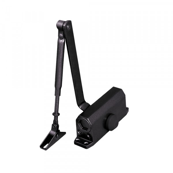 Доводчик дверной SDC2040 BL 55-80 кг (черный)