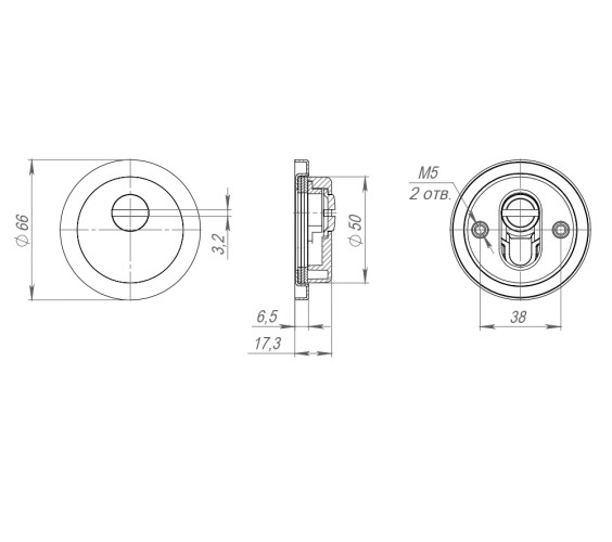 Накладка DEF.RLR/R-EXT.6617 SSG-39 сатинированное золото