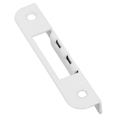 Ответная планка Апекс угловая ВР-0068-W белая для дверей "с четвертью"(540,45)