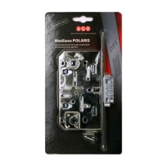 B06102.50.06.567 Защелка врезная WC (никель) с отв. пл. B02402.05.06 MEDIANA POLARIS