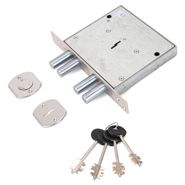 Балашиха ЗВ8 165.0.0 б/о 4ригеля d16 Замок врезной тяж (10)