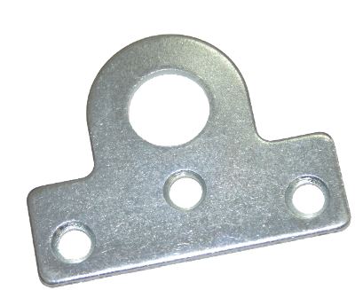 Проушина д/нав.замков Кунгур 35х45 прямая цинк d12мм пара (150,10!!!)