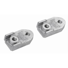 Пластина для установки скользящего канала ITS96 в металлическую дверь