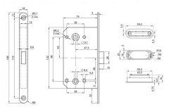 Рязань Защелка Магнитная BORDER ROOM 81877  (30)