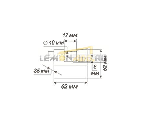 Замок навесной ЗН-405 (3 КЛ)