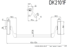 Комплект антипаники dk ExitWay 2101F