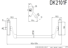 Комплект антипаники dk ExitWay 2101F