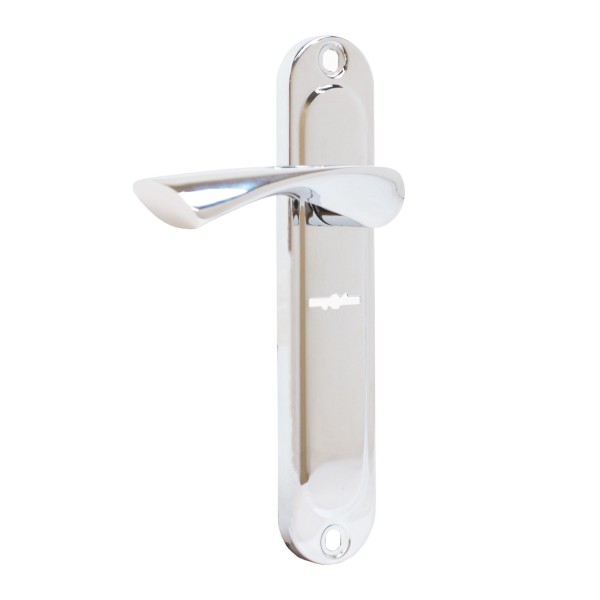 АЛЛЮР 03S CP L лев. для сувальдных замков м/о 42 мм Комплект ручек (20)