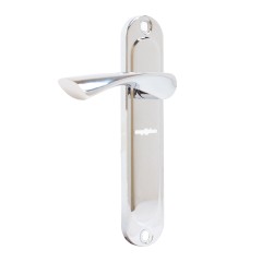 АЛЛЮР 03S CP L лев. для сувальдных замков м/о 42 мм Комплект ручек (20)