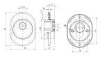 Броненакладка DEF.ECO/OV.4825 (DEF 4825 eco) BL-24 черный