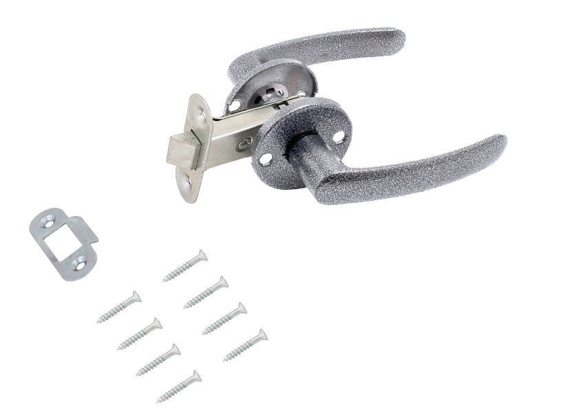 Д-град Зенит ЗЩ2 серебро Защелка дверная (30)