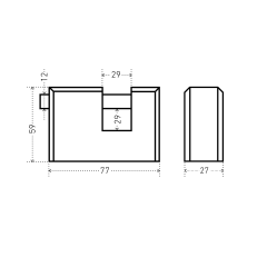 АЛЛЮР ВС2-3-01KA d12мм с одной секретностью Замок навесной (24)