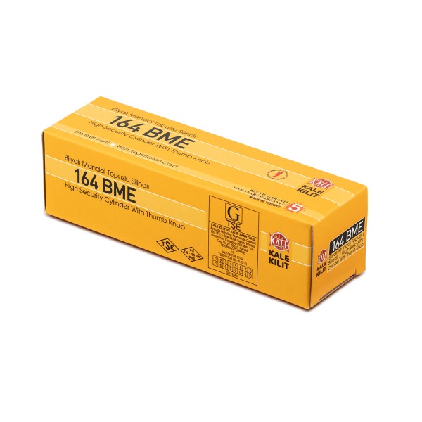 Цилиндровый механизм с вертушкой 164 BM/72 (30+10+32) mm латунь 5 кл.