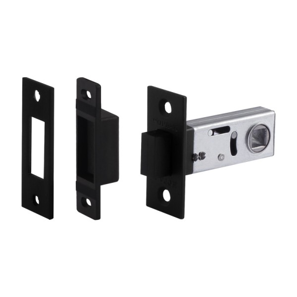 Защелка магнитная межкомнатная С-50М- цвет черный