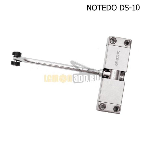 Доводчик NOTEDO DS-10 (односкоростной пружинный дверной доводчик для дверей до 35 кг)