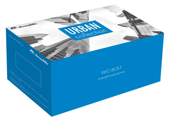 Ручка поворотная BKW8.R.URB52 (BKW8/URB) BL-26 черный