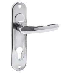 Ручка дверная на планке РФ1-70.02 хром