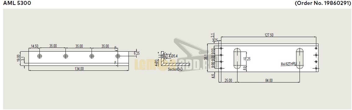 Монтажный набор dormakaba AML5300