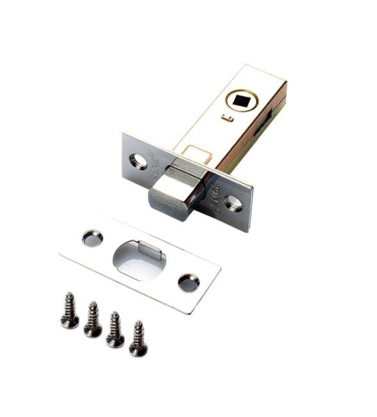 Задвижка RENZ L-BK 45 С хром 6 мм без ручек (100,20)