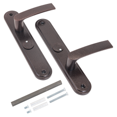 Балашиха НР 1001-Х для замков ЗВ9 143/ ЗВ9 153 универсал. мед.антик Комплект ручек (10)