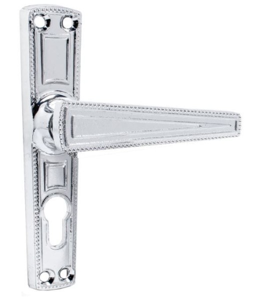 Зенит РФ1-55.01 хром к замку ЗВ 4-3.01 Комплект ручек (20)