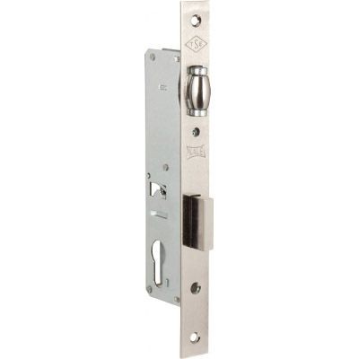 KALE 155 20mm W/B никель б/о б/накл. б/мех.секр. Замок врезной б/руч (30)