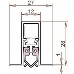 Пороги автоматические Athmer Isolporte Omega Silicone single